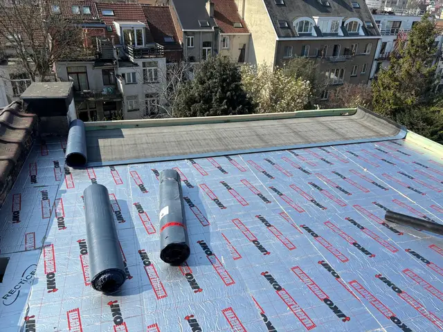 Chantier de toiture réalisé par Entreprise Silva