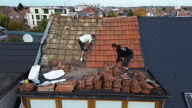 Travaux de toiture