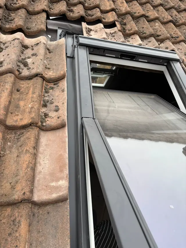Chantier de toiture réalisé par Entreprise Silva